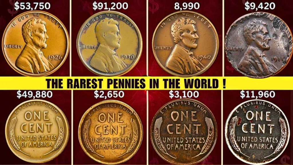 Most Valuable Pennies Worth $1,000,000 – A Rare Coin Collector’s Guide